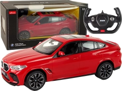 Daljinsko vodeni avto BMW X6 M 1:14 rdeč