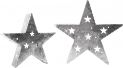 SMALL FOOT stojalo za čajne svečke zvezda