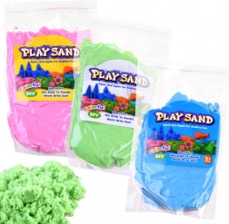 Magični kinetični pesek 250 g – barvit, nelepljiv in neizsušujoč