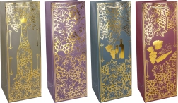 Darilna vrečka za steklenico M 36 × 12,5 × 8,5 cm – celoletna