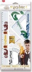 Komplet geometrijskih pripomočkov HARRY POTTER, 4 kosi