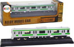Kovinski model vagona 1:48 – srebrn