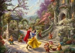 Puzzle SCHMIDT DISNEY Sneguljčica pleše v sončnih žarkih – 1000 kosov