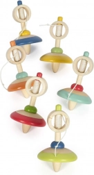 Lesena vrtavka s vrvico