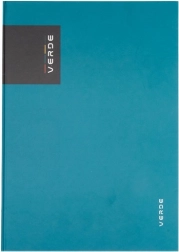 Zapisovalna knjiga A5 VERDE Milano, 96 listov, črtasta