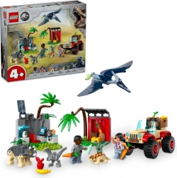 lego jurassic world reševalni center za male dinozavre