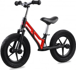 Poganjalec TINY BIKE z 12" napihljivimi kolesi in magnezijevim okvirjem – Rdeča