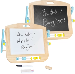 2Kids Toys magnetna obojestranska namizna tabla z abakusom