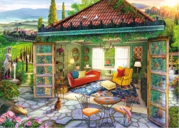 Ravensburger sestavljanka Tuscan Oasis 1000 koščkov
