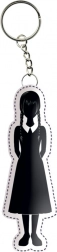 Obesek za ključe Wednesday – gumijast licenciran lik