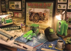 Ravensburger sestavljanka JOHN DEERE delovna miza XXL 500 kosov