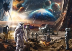 Sestavljanka Zadnja meja: Raziskovanje vesolja 1000 koščkov SCHMIDT