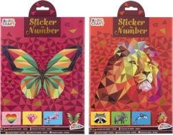 Nalepkanka po številkah A4