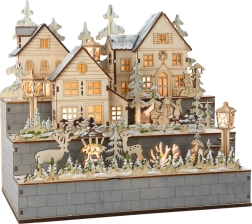 Small Foot lesena svetilka Zimska vas