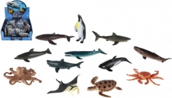 Morski ustvarjalci iz plastike 8-10 cm mix vrst v škatli