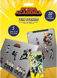 Tehnične nalepke My Hero Academia – komplet 5 listov