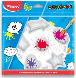 Paleta za barve MAPED Color'Peps, 6 vdolbin