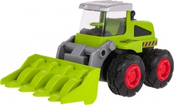 Kovinski otroški buldožer 1:55 z gibljivo sprednjo žlico