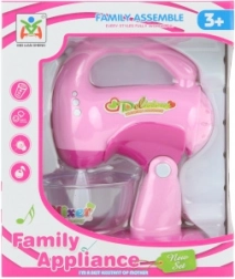 Otroški plastični mešalnik na baterije s svetlobo in zvokom