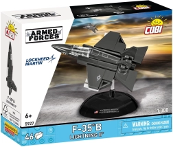 Cobi Armed Forces Lockheed Martin F-35B Lightning II 1:300 konstrukcijski komplet 46 kosov