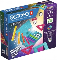 Geomag Glitter – magnetna sestavljanka 22 kosov