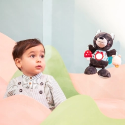 potovalna plišasta igrača z aktivnostmi volk LUDVIK