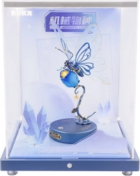 Zaslon z modrim metuljem