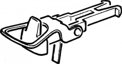 Roco sklopka za režo NEM 362