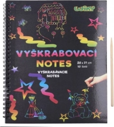 Praskalni blok barvni 28x21, 10 listov