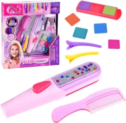 Barvna kreta za lase komplet