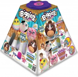 Biggies plišasta igrača XXL Piščanček rumen