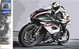 Diamantno slikanje NORIMPEX – cestni motor 30 × 40 cm