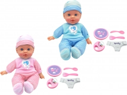 Dojenček z zvoki in dodatki 41 cm