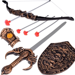 Fantastičen komplet viteškega orožja za otroke