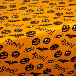 Halloweenski flanelasti prt 132 × 178 cm