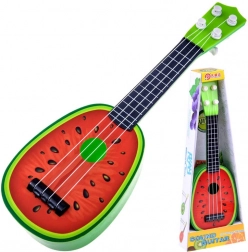 Otroški ukulele – plastična kitara 37 cm – Lubenica