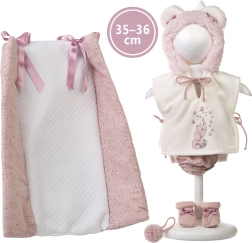 obleka za dojenčkovo punčko New Born 35–36 cm