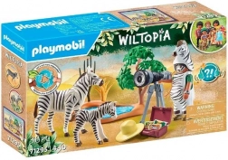 Playmobil Wiltopia safari odprava s fotografinjo in zebrami