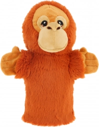 Keeleco orangutan eko plišasta ročna lutka 27 cm