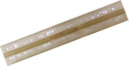 KOH-I-NOOR šolska črkovna šablona 1,0 cm