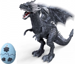 Ledeni zmaj na daljinsko upravljanje s kadilnimi, svetlobnimi in zvočnimi efekti 56 cm