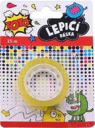 Prozoren lepilni trak 12 mm × 25 m