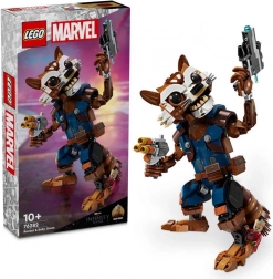 Lego Marvel Rocket in Baby Groot – gibljiva figurica 22 cm