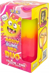 Tuban jiggly slime neo duo dvobarvni 430 g rumeno-rožnat