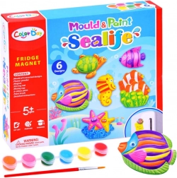 Kreativni set magnetov z morskim motivom