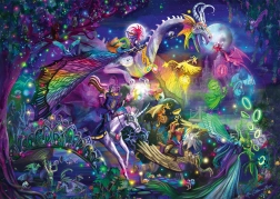 Sestavljanka Poletni nočni cirkus 1000 kosov SCHMIDT