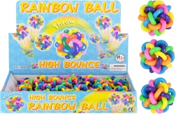 Skakajoča barvna žogica 4 cm