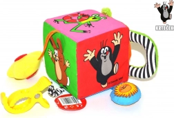 Tekstilna večnamenska kocka s Krtkom