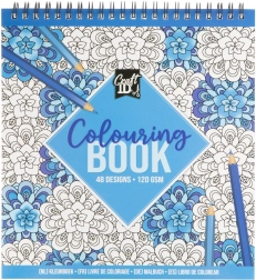 Pobarvanka Modra 21x20 cm