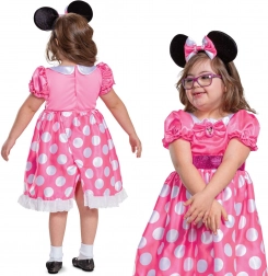 Kostum DISNEY Minnie za otroke z invalidnostjo 109–123 cm (5–6 let)
